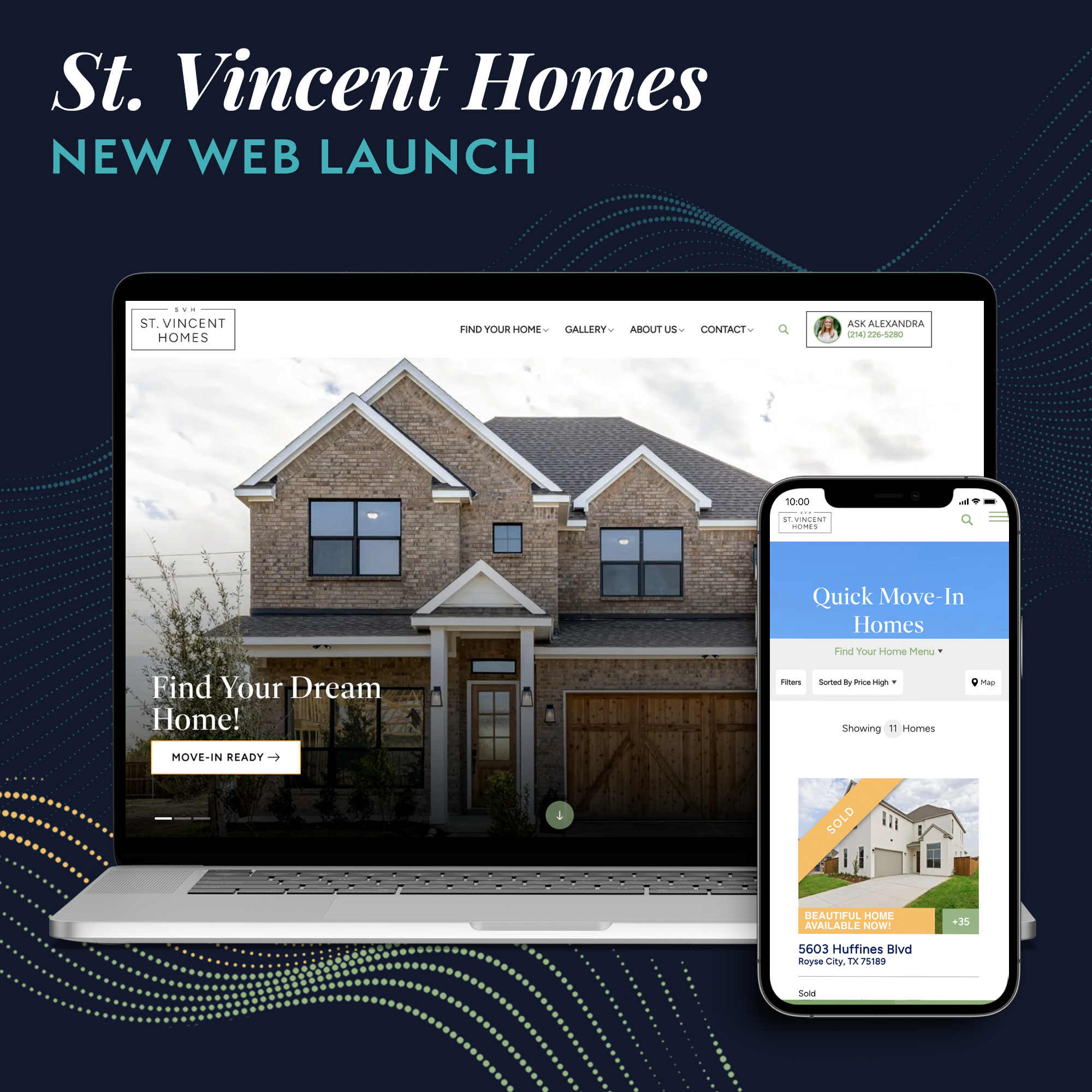 St. Vincent Homes website