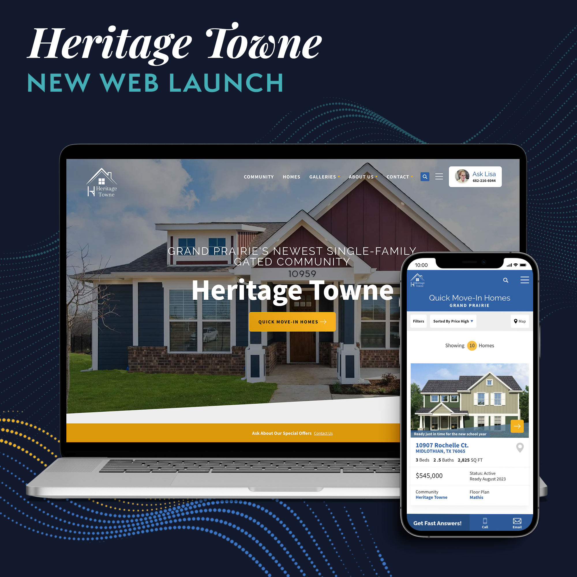 Heritage Towne home page