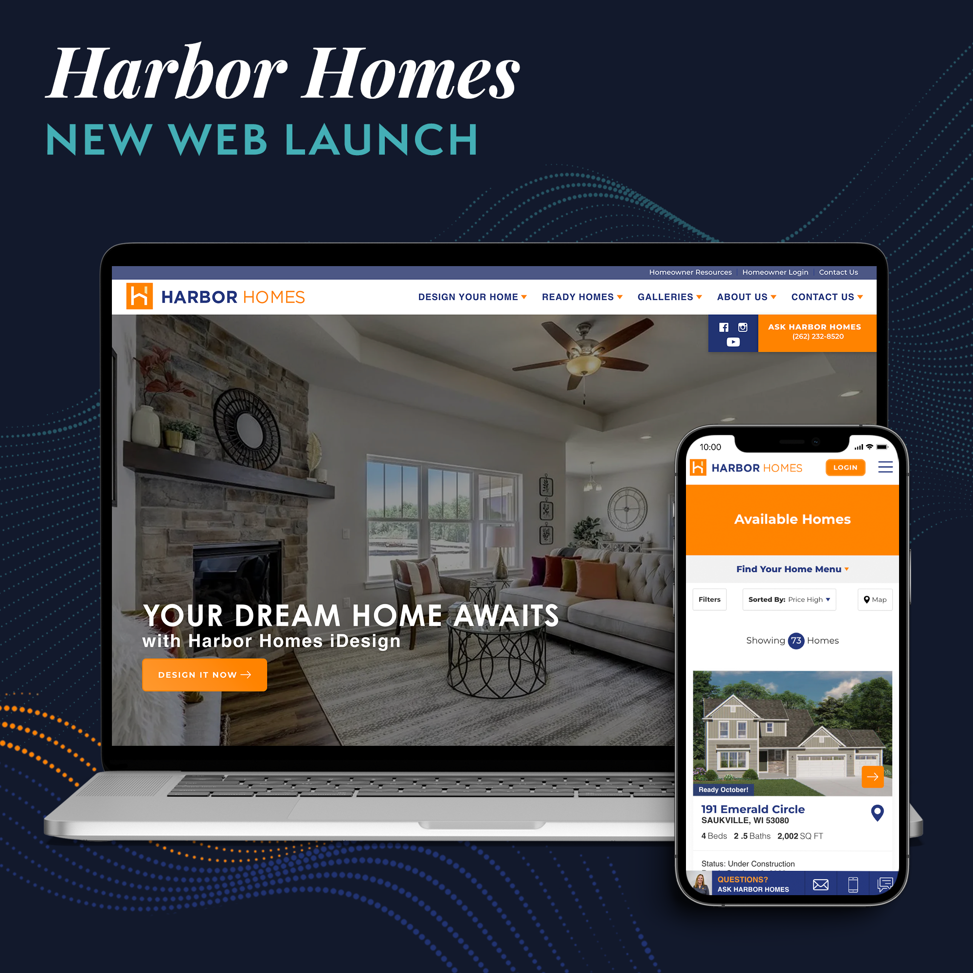 New Web Launch: Harbor Homes